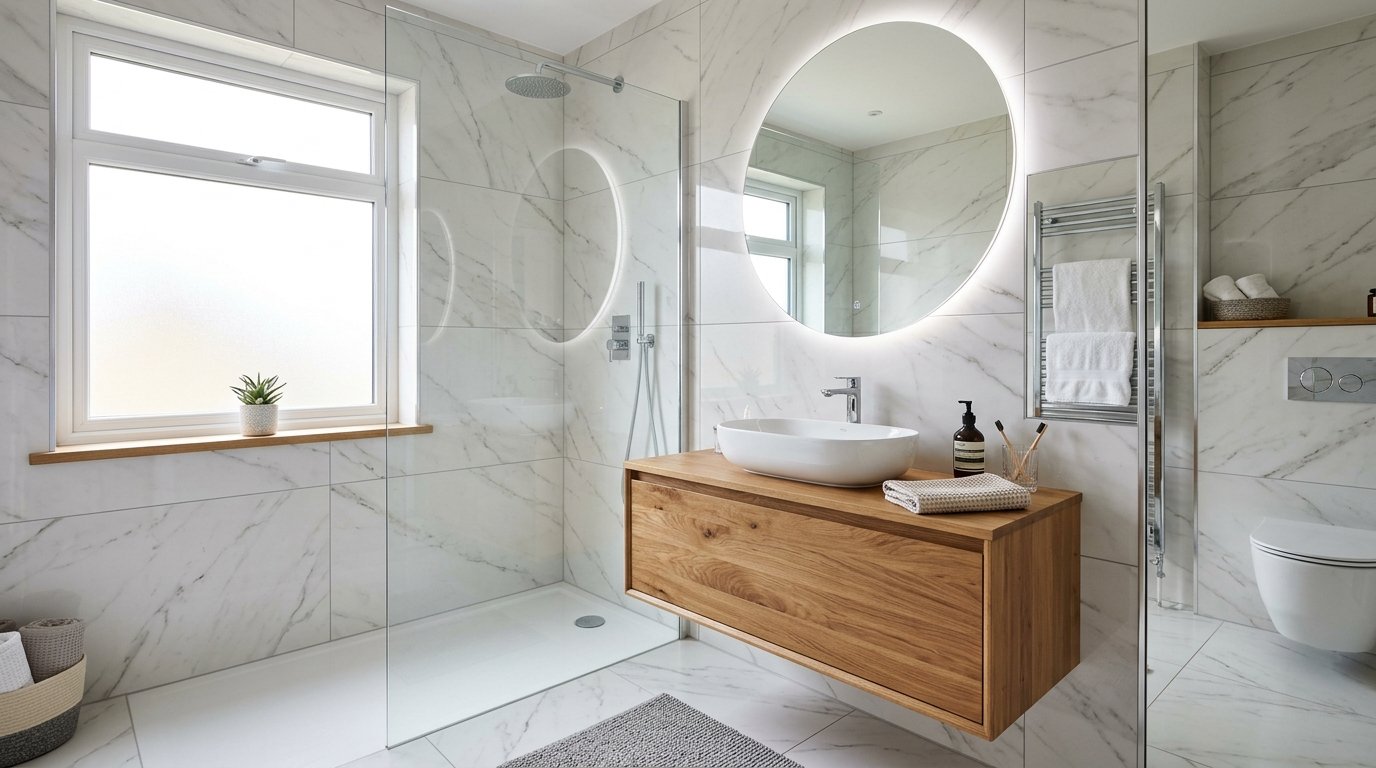 Bathroom Renovation & Porcelain Wall and Floor Tiling in Littlehampton